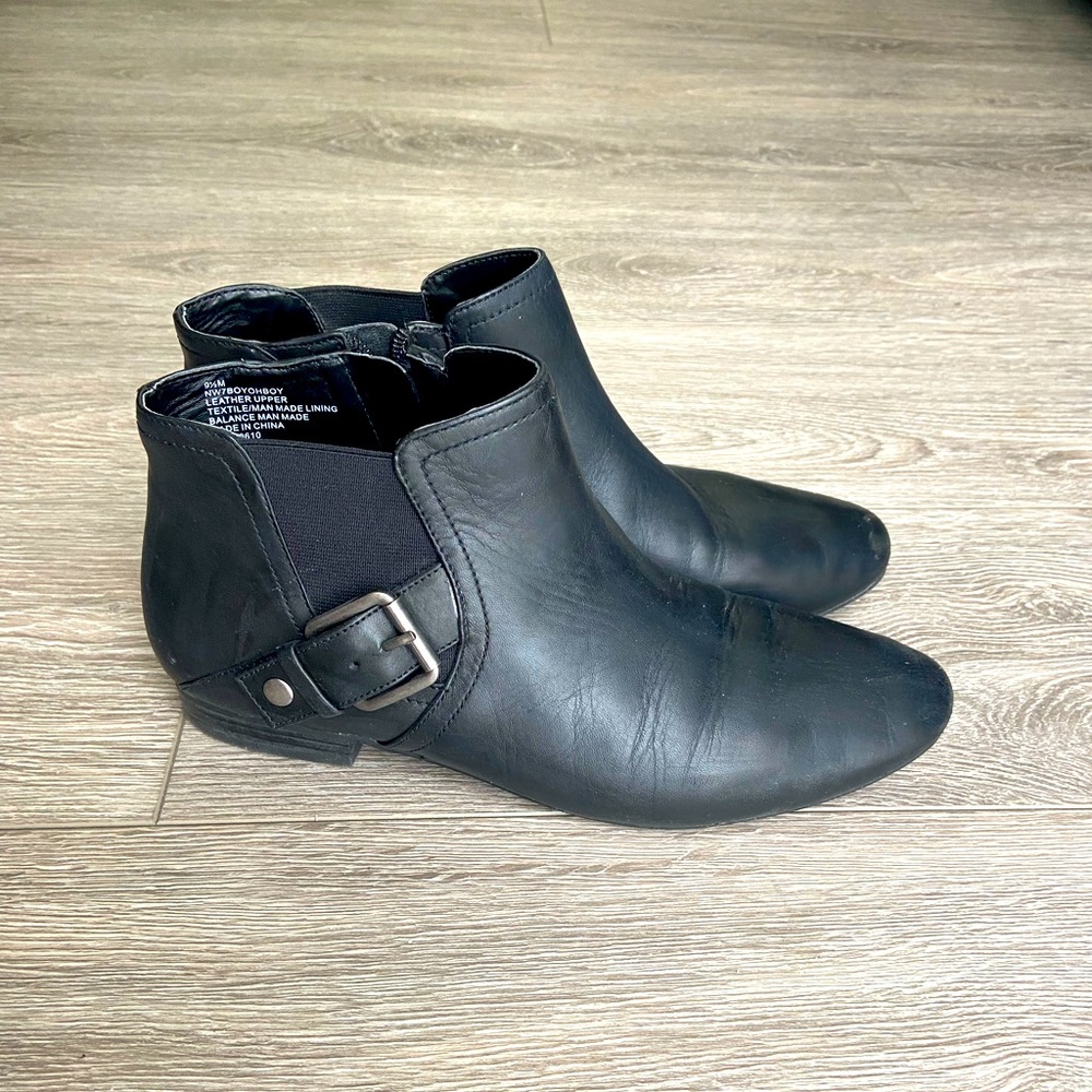 Nine West Black Booties